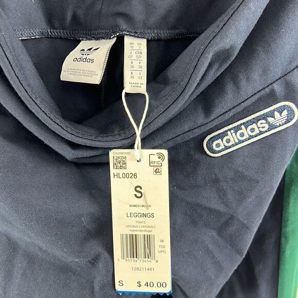 Adidas Retro Luxury Leggings - Sz S - NWT - Picture 4 of 5